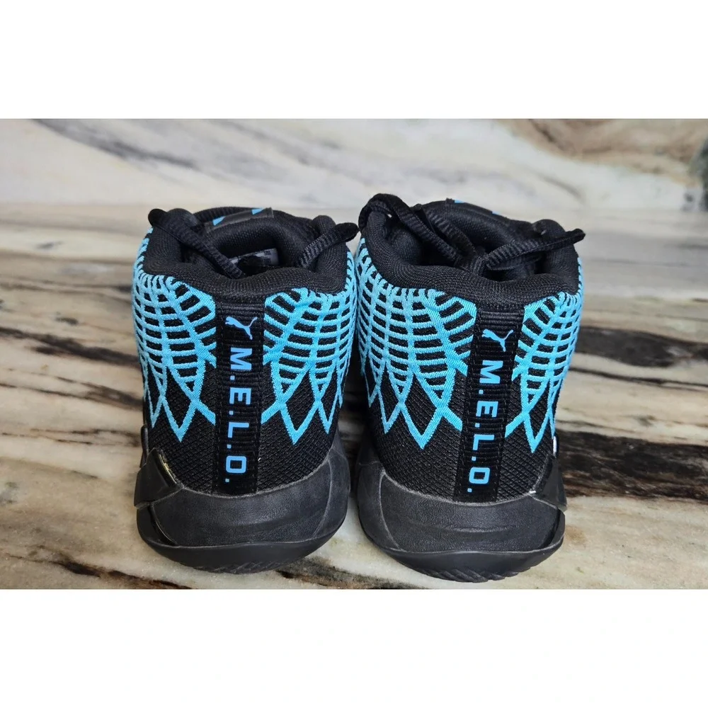 Puma MB.01 Buzz City - 376443-13‎ Black Blue Size 8 - Picture 3 of 9